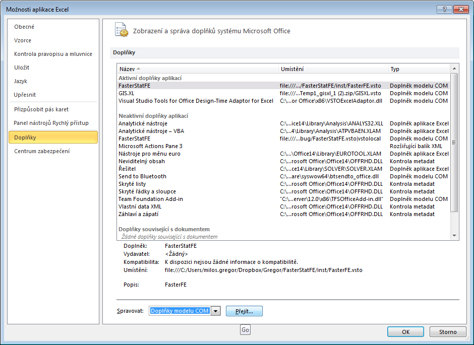 Excel Add-ins Show Installed Excel Add-ins